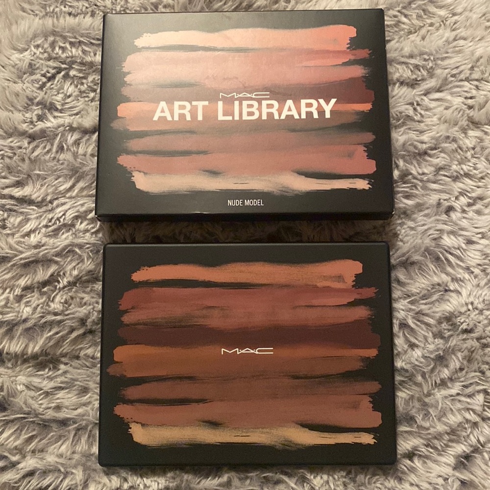 MAC cosmetics art library nude model